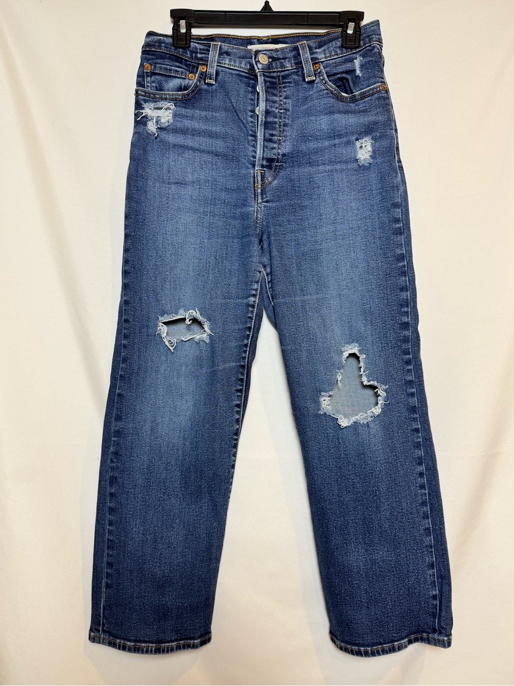 Levi’s Ribcage Straight Ankle Jeans 29